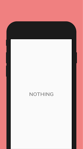 Android application nothing screenshort