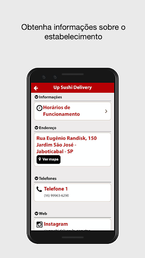 Up Sushi Delivery Screen 3
