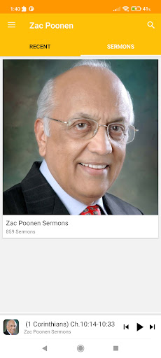 Audio Sermons by Zac Poonen Screen 2