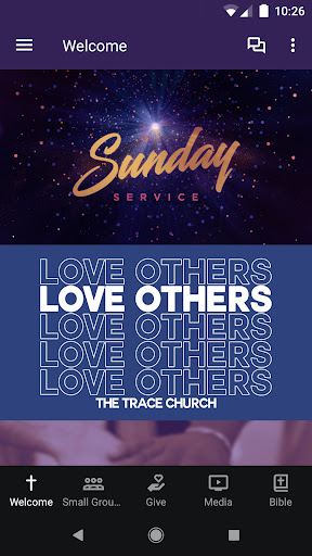 Android application The Trace Church screenshort