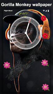 Gorila Mono Fondo Animado
