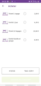 M'Ticket - Ticket mobile TaM -