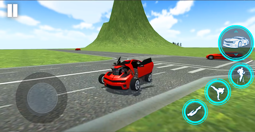 Bus Robot Game, Flying Police APK-MOD(Unlimited Money Download) screenshots 1