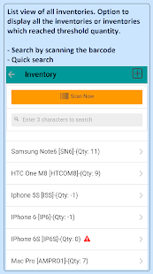 Inventory management with Point of sale