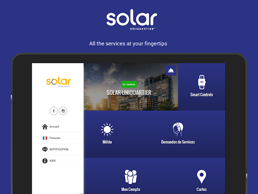 Solar Uniquartier Screen 3
