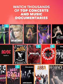 Qello Concerts screenshot
