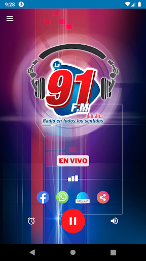 La FM 91 Screen 2