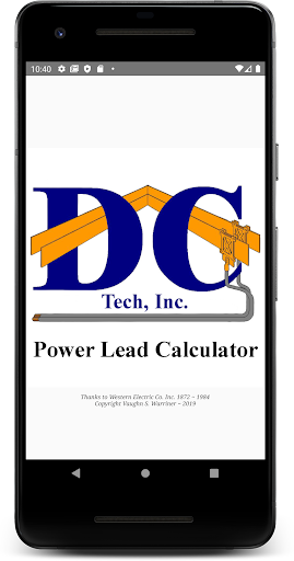 Android application leaDCalc screenshort