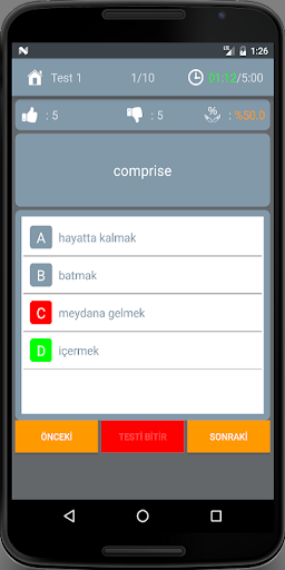 YDS İngilizce Kelime Ezber