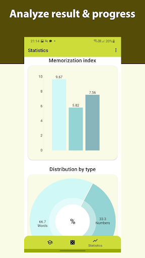 Android application Mnemonics - easy memorizing screenshort