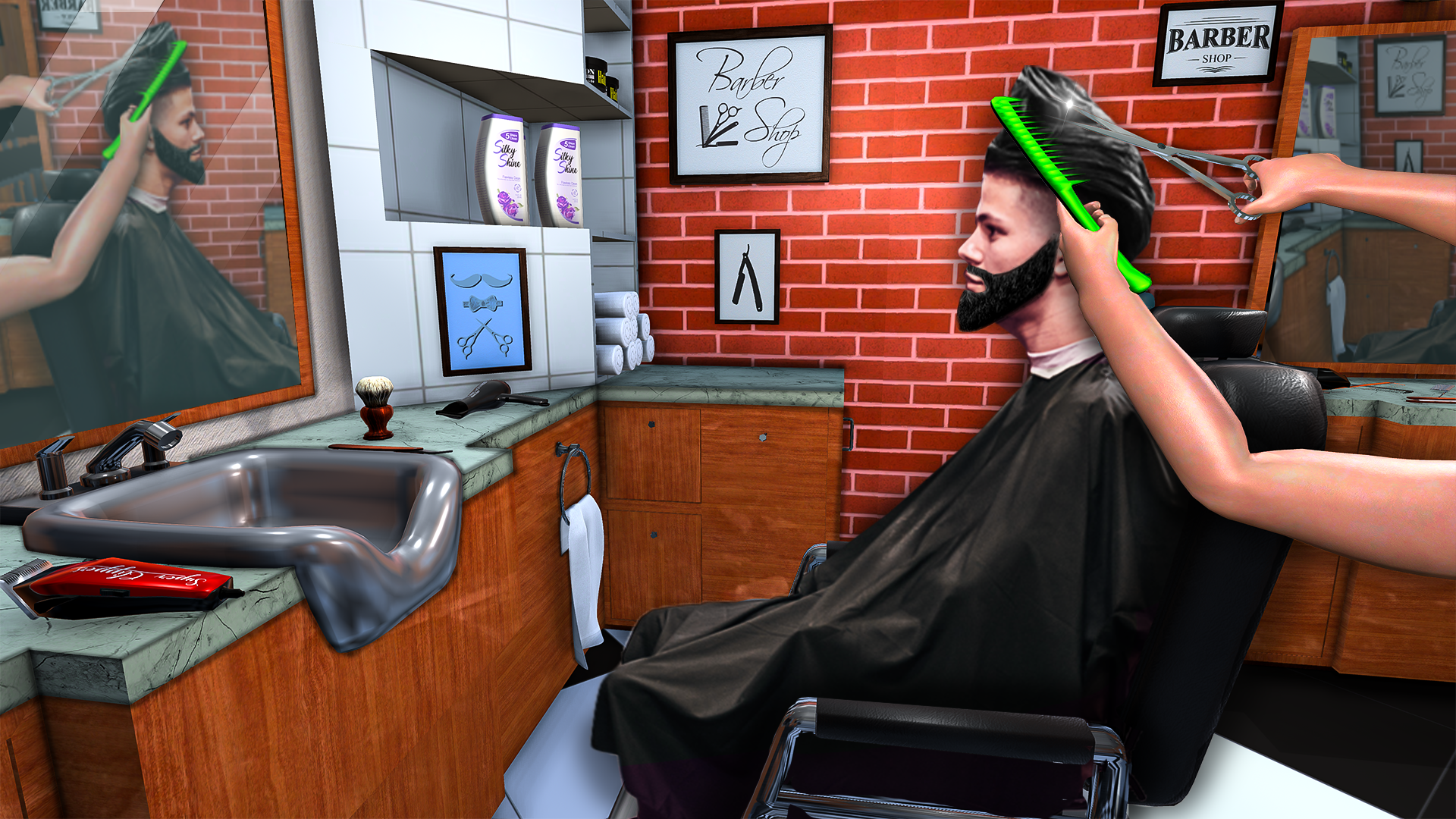 Tải Barber Shop Hair Cut Games 3D trên PC với giả lập - LDPlayer