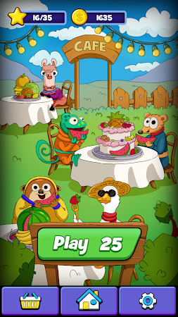 Game screenshot Fruit Merge Cafe mod apk