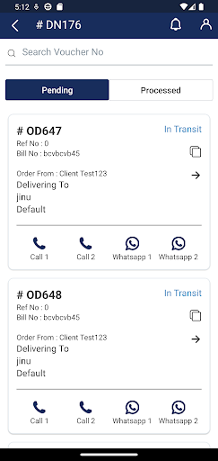 Android application Fawry Driver screenshort