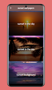 Sunset pictures