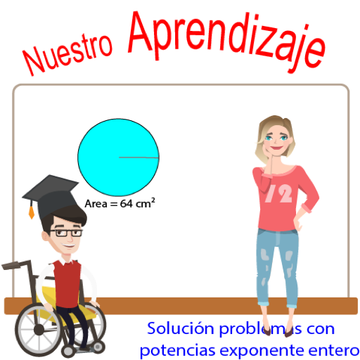 Problema en contexto con poten logo