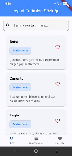 Yapı İnşaat Terimleri Rehberi screenshot 1