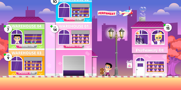 Perfumery tycoon - idle clicker game