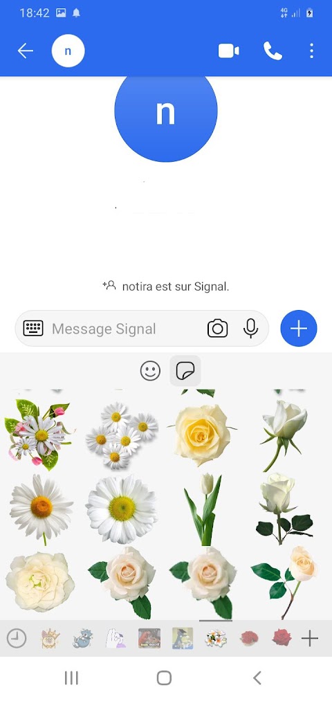 Flowers Stickers for Signal  And WhatsAppのおすすめ画像5