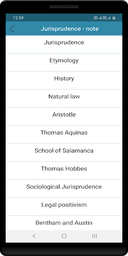Jurisprudence - note Screen 2