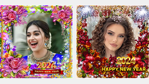 Android application Happy new year photo frame2024 screenshort