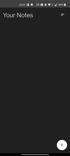 Android application Simple Notes screenshort