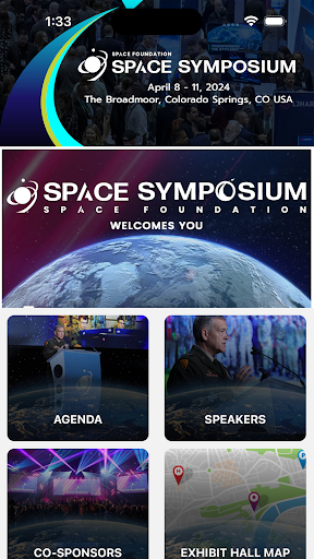 Android application Space Symposium screenshort
