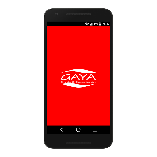 Android application GAYA EVENTS & COMMUNICATION screenshort