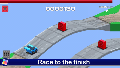 Android application Cubed Rally Racer: How Far Can screenshort