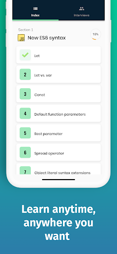 Screenshot of Learn Node.js Coding - NodeDev