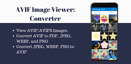AVIF Image Viewer: AVIF to PNG Android App