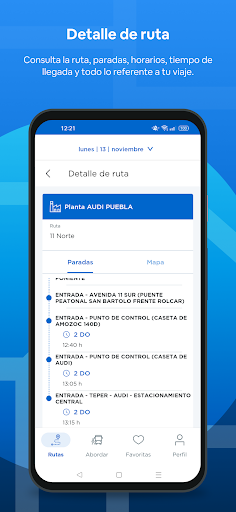 Android application TEPER screenshort