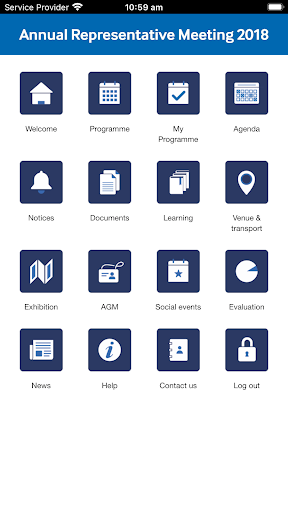 BMA Events Screen 3