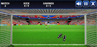 Goalkeeper Training game - Screenshot 3