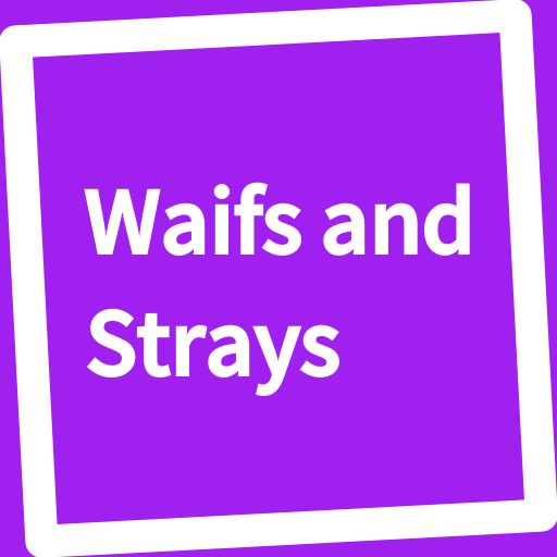 Book, Waifs and Strays logo