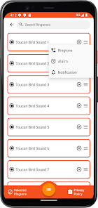 Captura 4 Sonidos de pájaros tucan android
