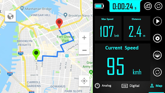 GPS Speedometer - Odometer App  Screenshots 6