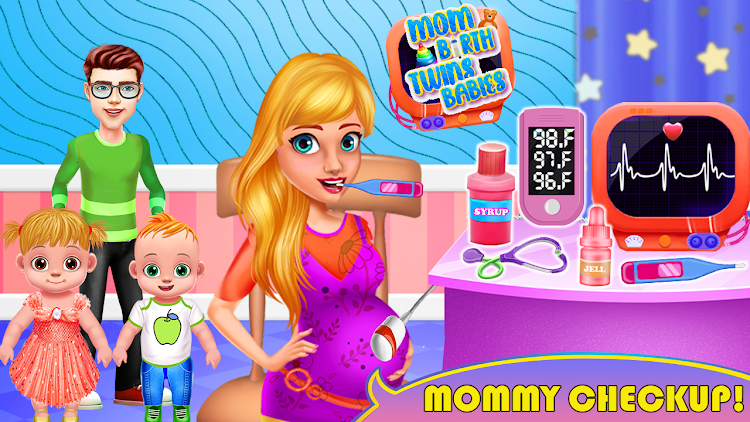 Mom Birth Twins Baby Simulator - 1.4 - (Android)