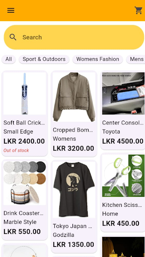 Android application Martini screenshort