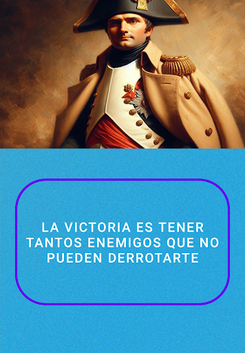 Napoleón Bonaparte frases Screen 3