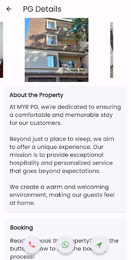 Stay PG - PG Accommodations Screen 2