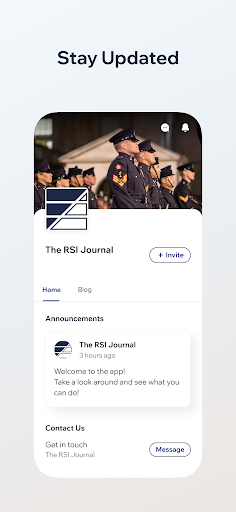 Android application The Rsi Journal screenshort