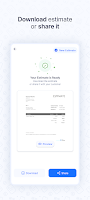 screenshot of Estimate Generator - Zoho