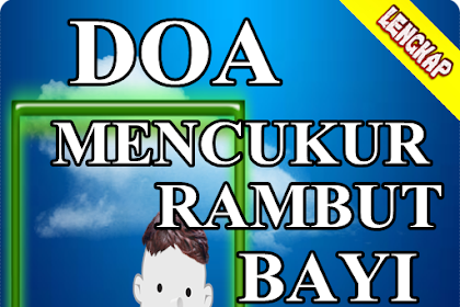 doa cukur rambut bayi