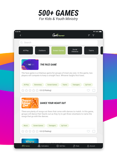 Grow Games & Icebreakers Screenshot