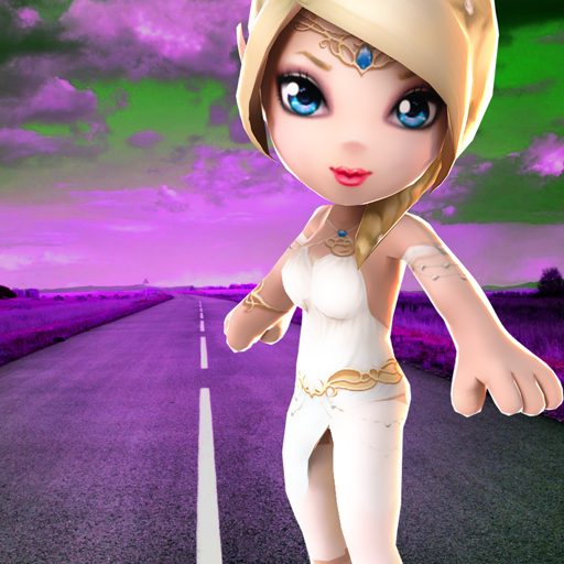 Princess Crossy Game Road Fun logo
