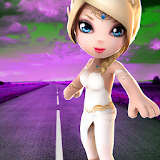 Princess Crossy Game Road Fun icon