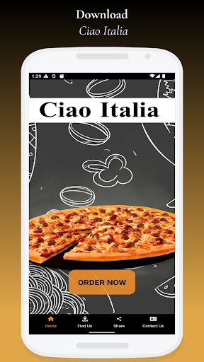 Android application Ciao Italia screenshort