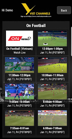 Viet Channels for Android TVのおすすめ画像2