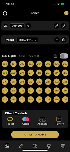 Bosso Lights Screen 3