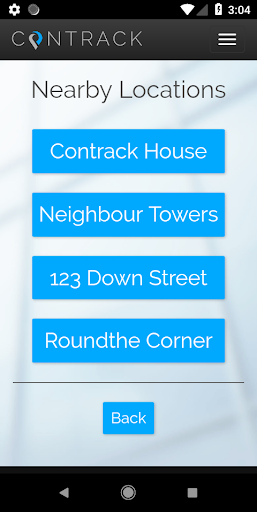 Android application Contrack screenshort